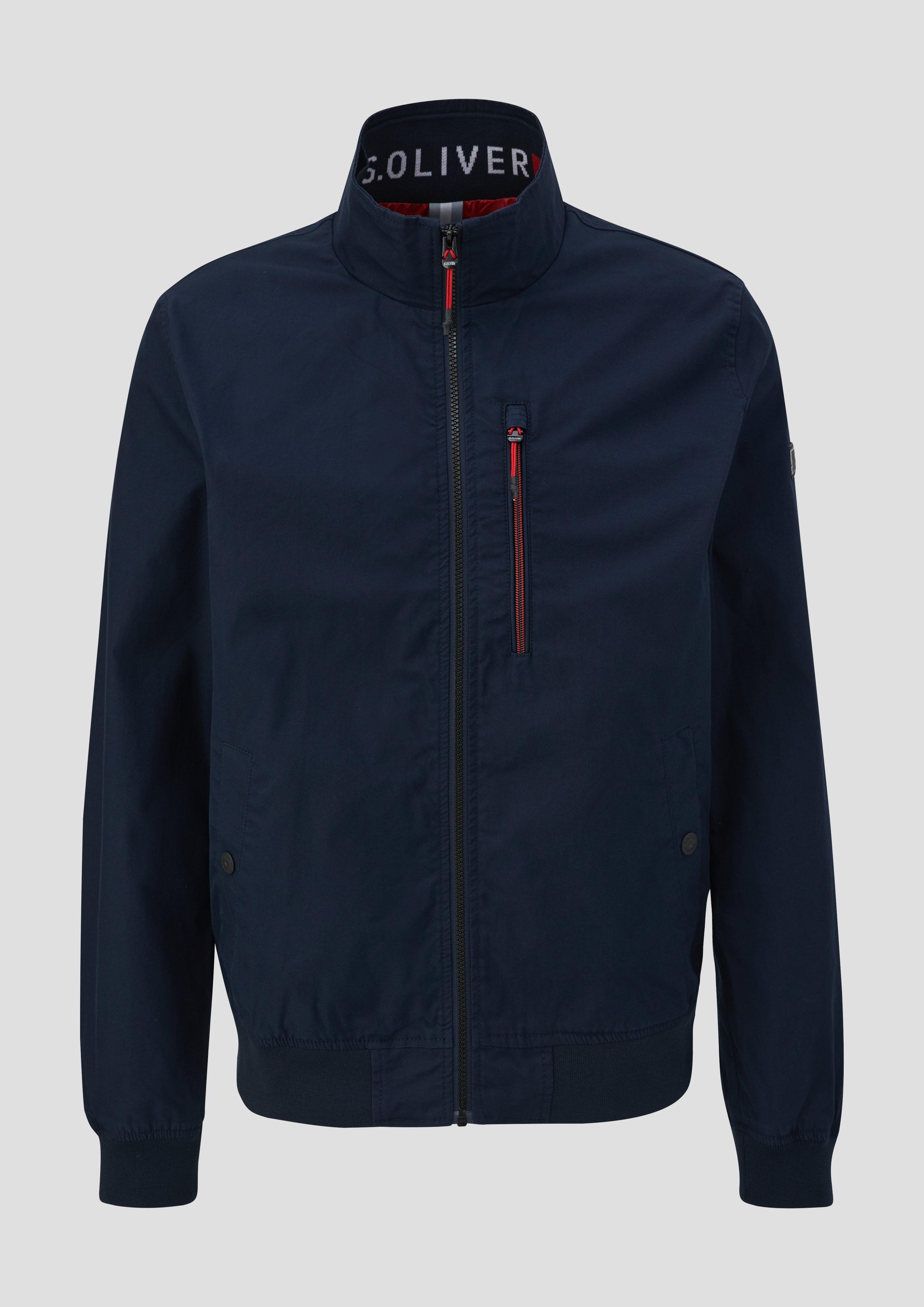 Twilljacke mit Stehkragen  2141342-5978