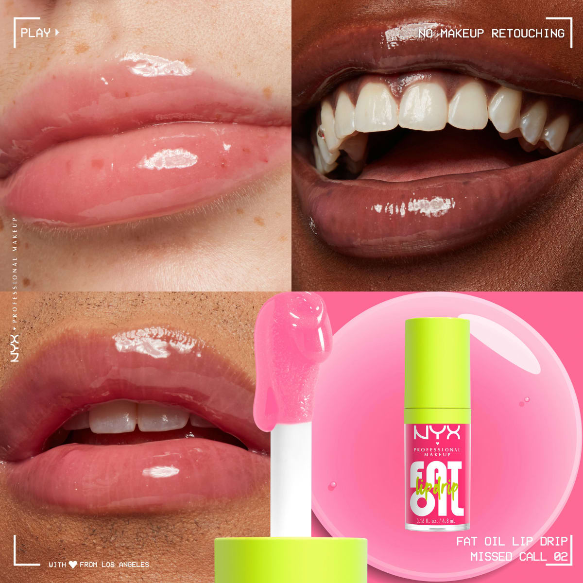 Lipgloss Fat Oil Lip Drip 02 Missed Call, 4,8 ml