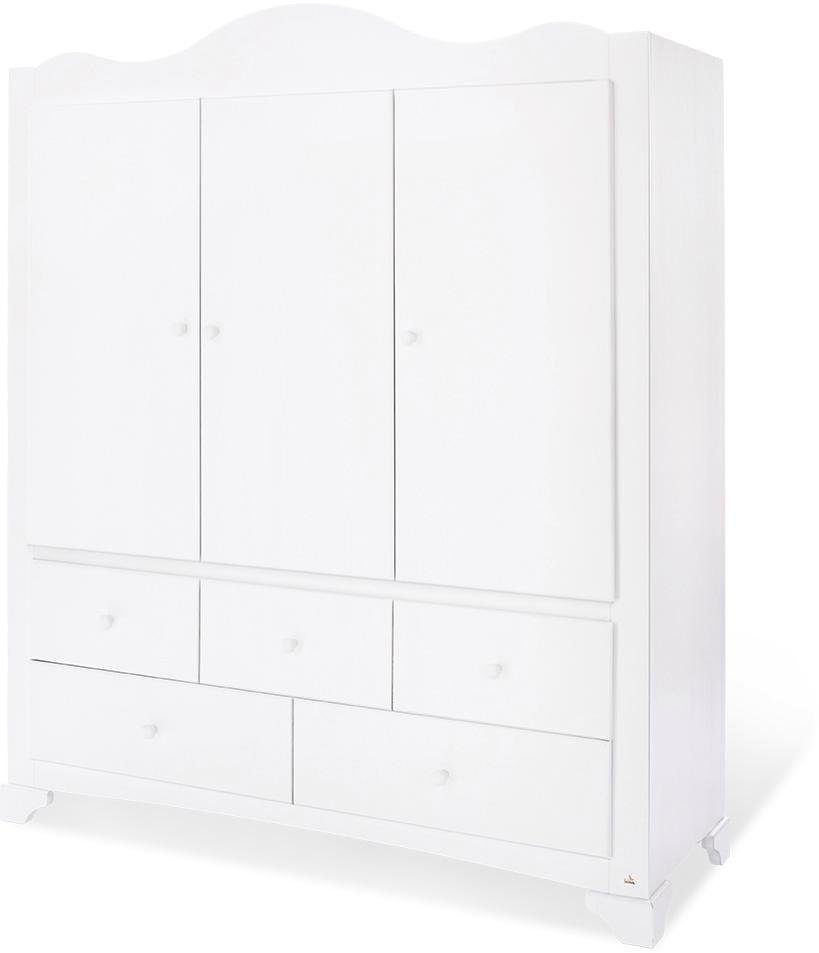Pinolino® Kinderkleiderschrank Pino groß mit 3 Türen; Made in Europe