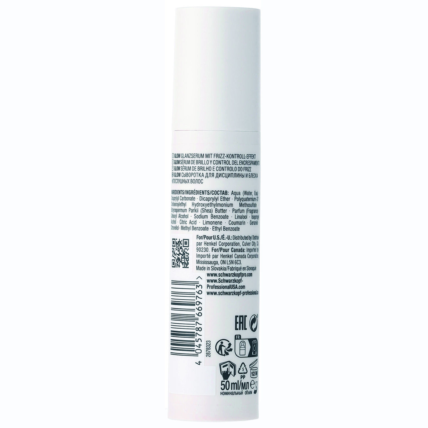 Schwarzkopf Professional Osis+ Glow Sérum Brillance Anti-Frisottis
