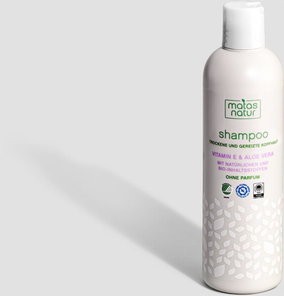 Matas Beauty Natur Shampoo Trockene und Gereizte Kopfhaut Shampoo