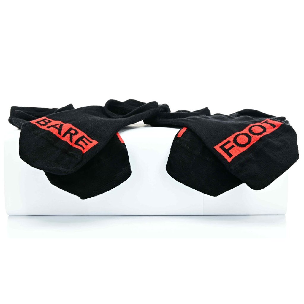 Footic Barefootan Extra Short Black Barfußsocken, 2 Paare