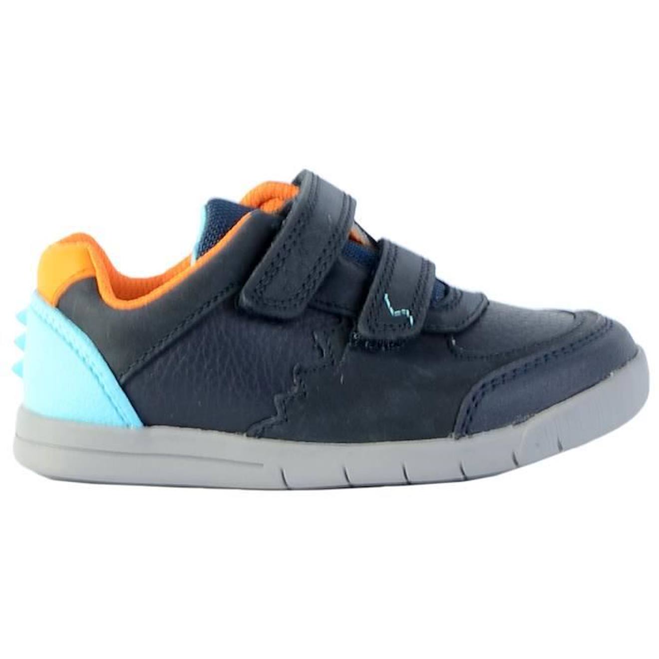 Basket Clarks enfant Rex Quest T bleu