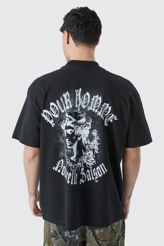 Oversized Heavyweight Gothic T-shirt