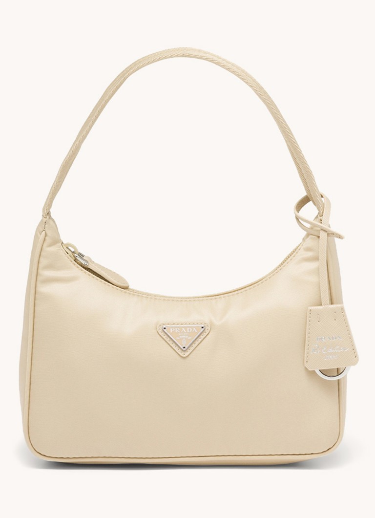 Sac bandoulière Prada Re-Nylon Réédition 2000 Mini avec logo
