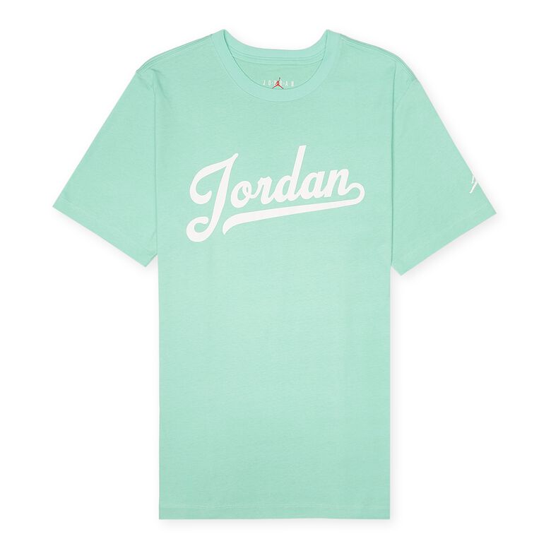 JORDAN Flight MVP Short-Sleeve Crew Tee emerald rise/white/white