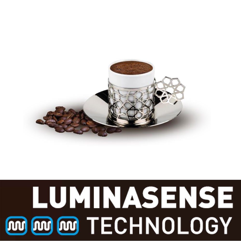 FAKIR Mokkamaschine Kaave 9179003, mit Luminasense-Technologie, One-Touch-Bedienung, LED-Beleuchtung