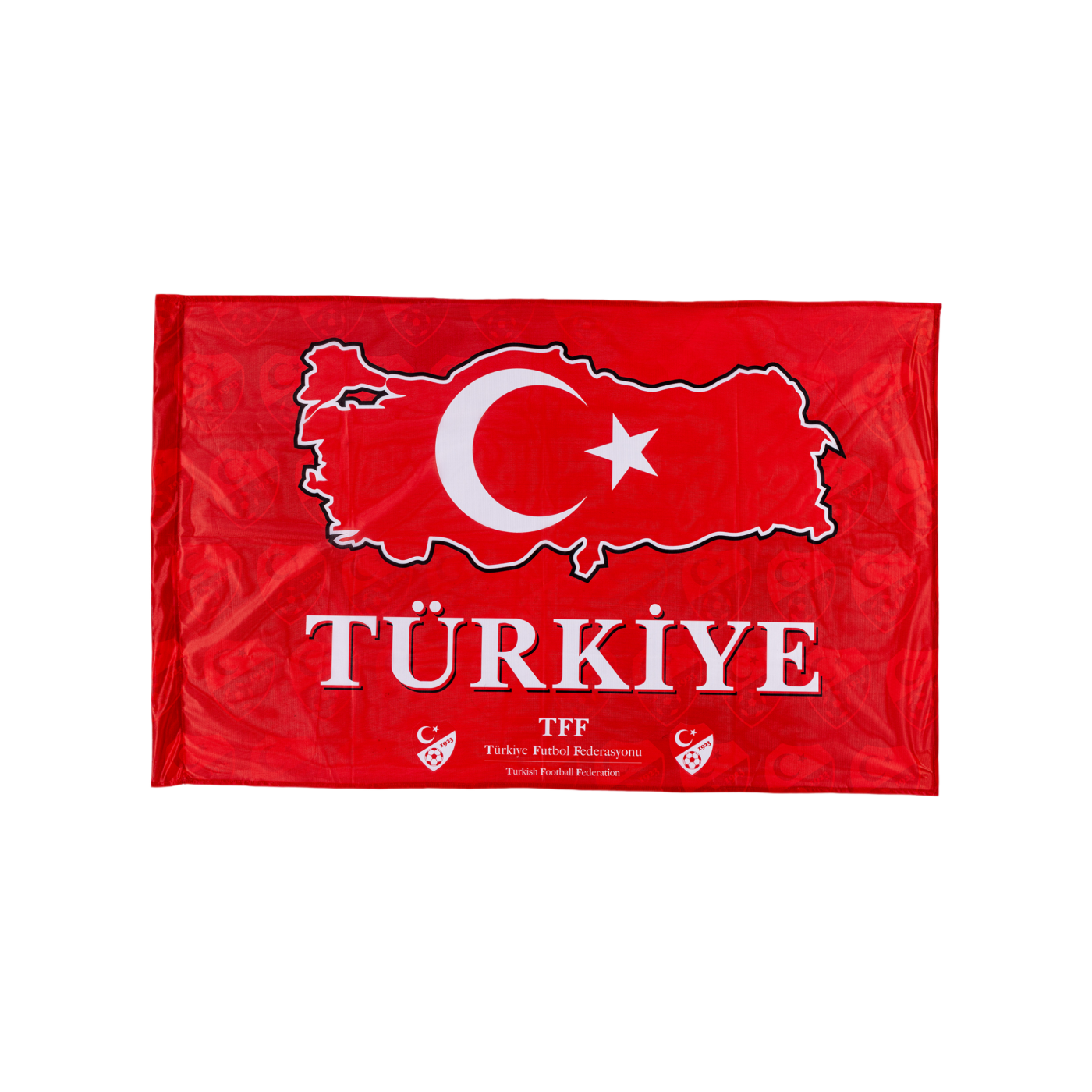 TFF Türkei Fahne 120x80cm EM 2024 Rot