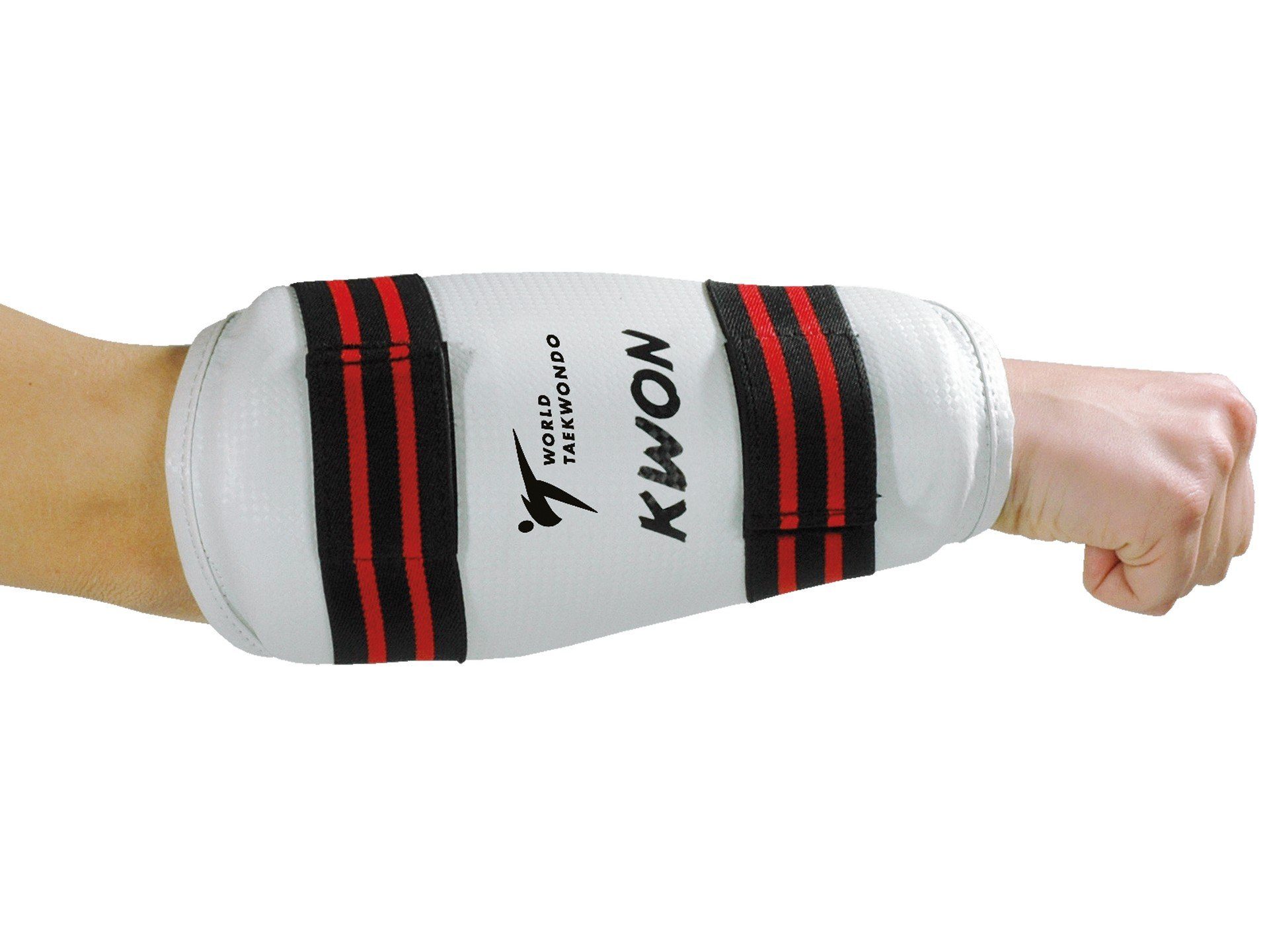 KWON Armschoner Unterarmschutz Unterarmschoner Kampfsport Taekwond, Für Vollkontakt geeignet, feucht abwischbar, Kunstleder, XS - XL