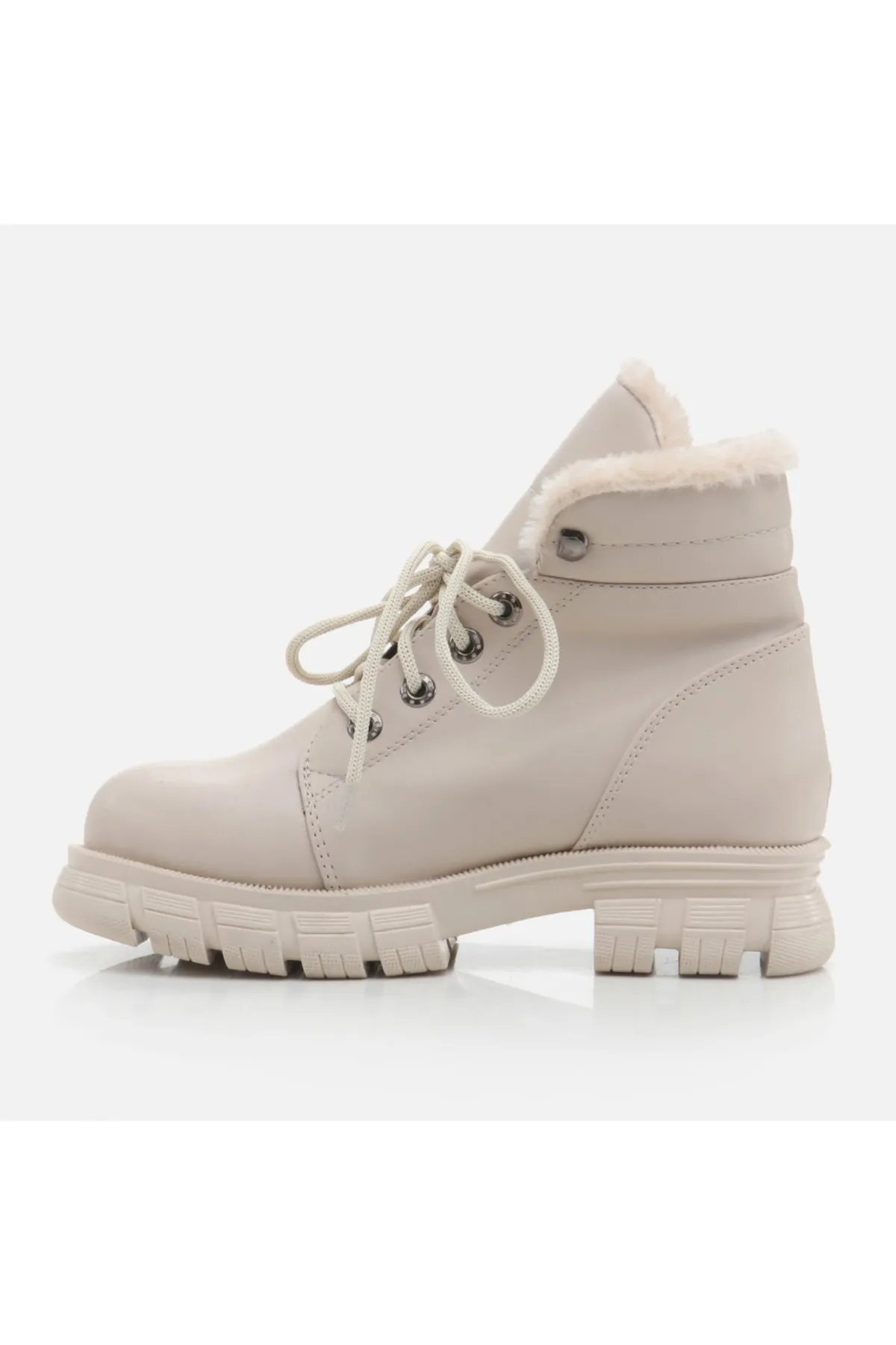 Yaya by Hotiç  Beigefarbene Stiefel und Stiefeletten für Damen 01BOY252160A310