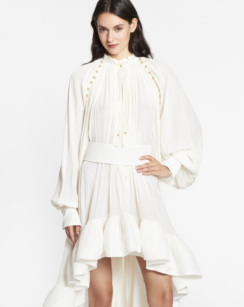ROBE CHARMEUSE ASYMÉTRIQUE