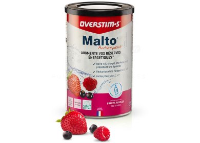 OVERSTIMS Malto Antioxydant 450 g - Fruits rouges