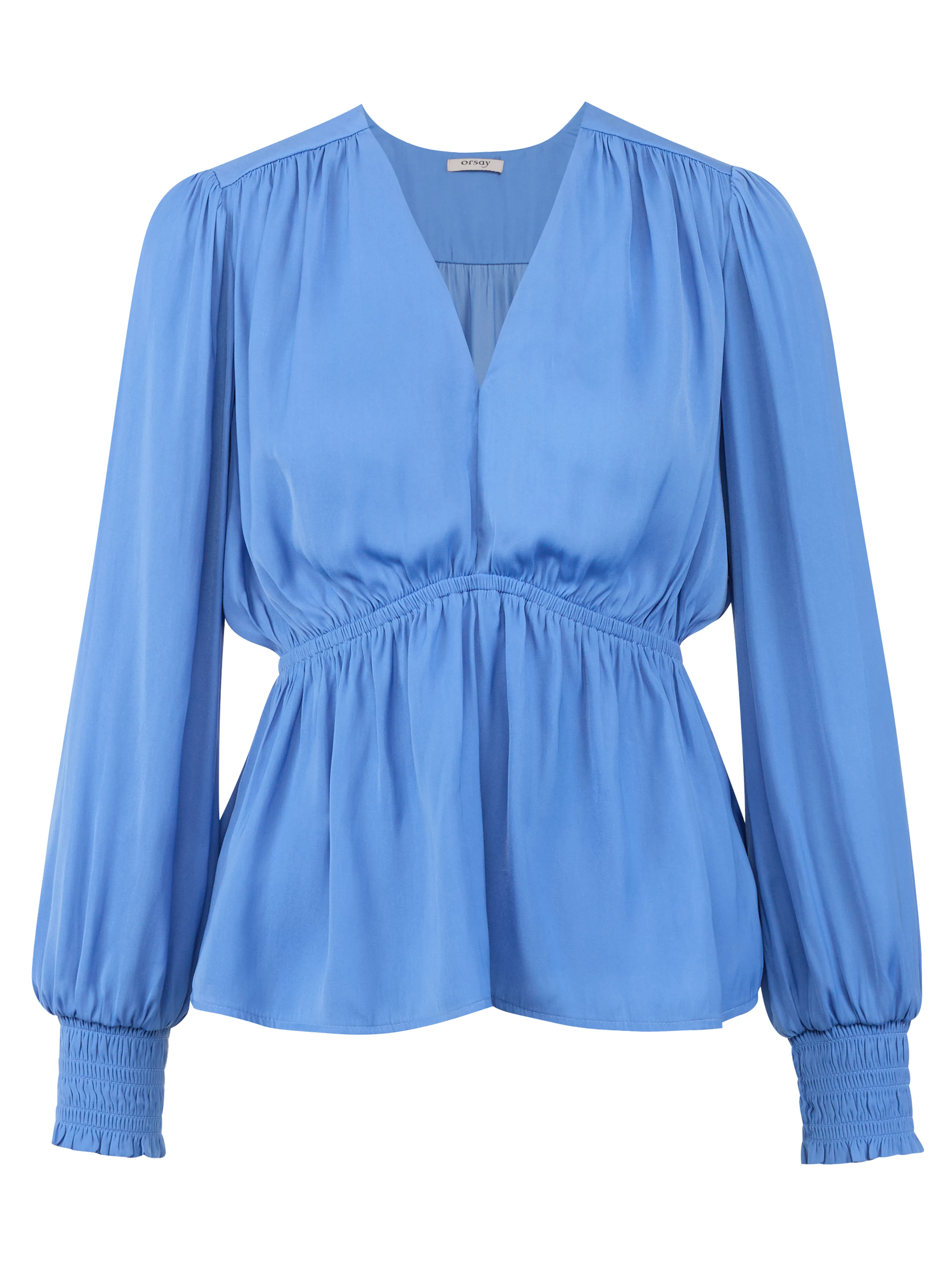 Blaue Bluse ORSAY