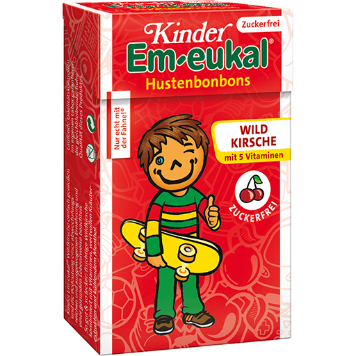 EM-EUKAL Kinder Bonbons zuckerfrei Pocketbox  40 g  Bonbons
