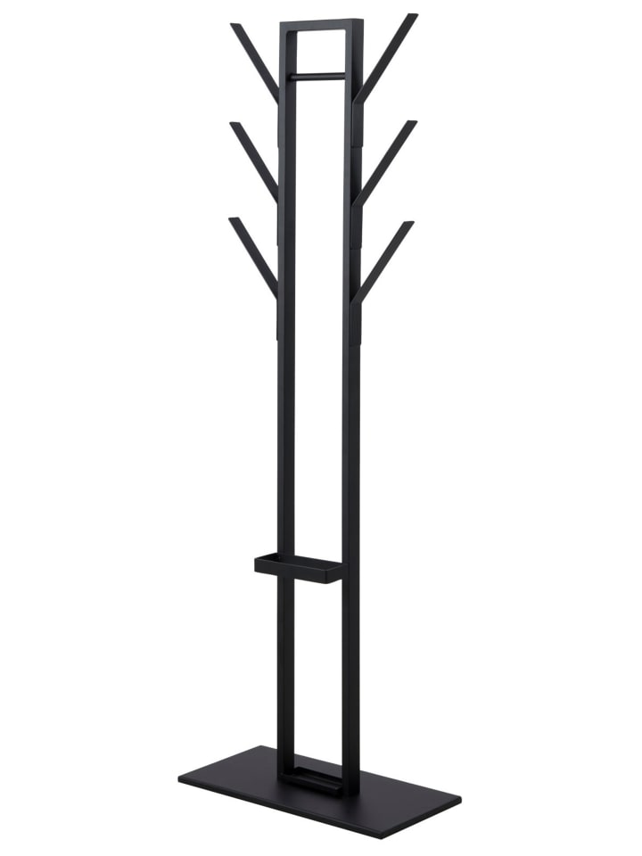 ebuy24 Garderobenständer Garderobenständer Schwarz 56 x 28 cm günstig kaufen onesize