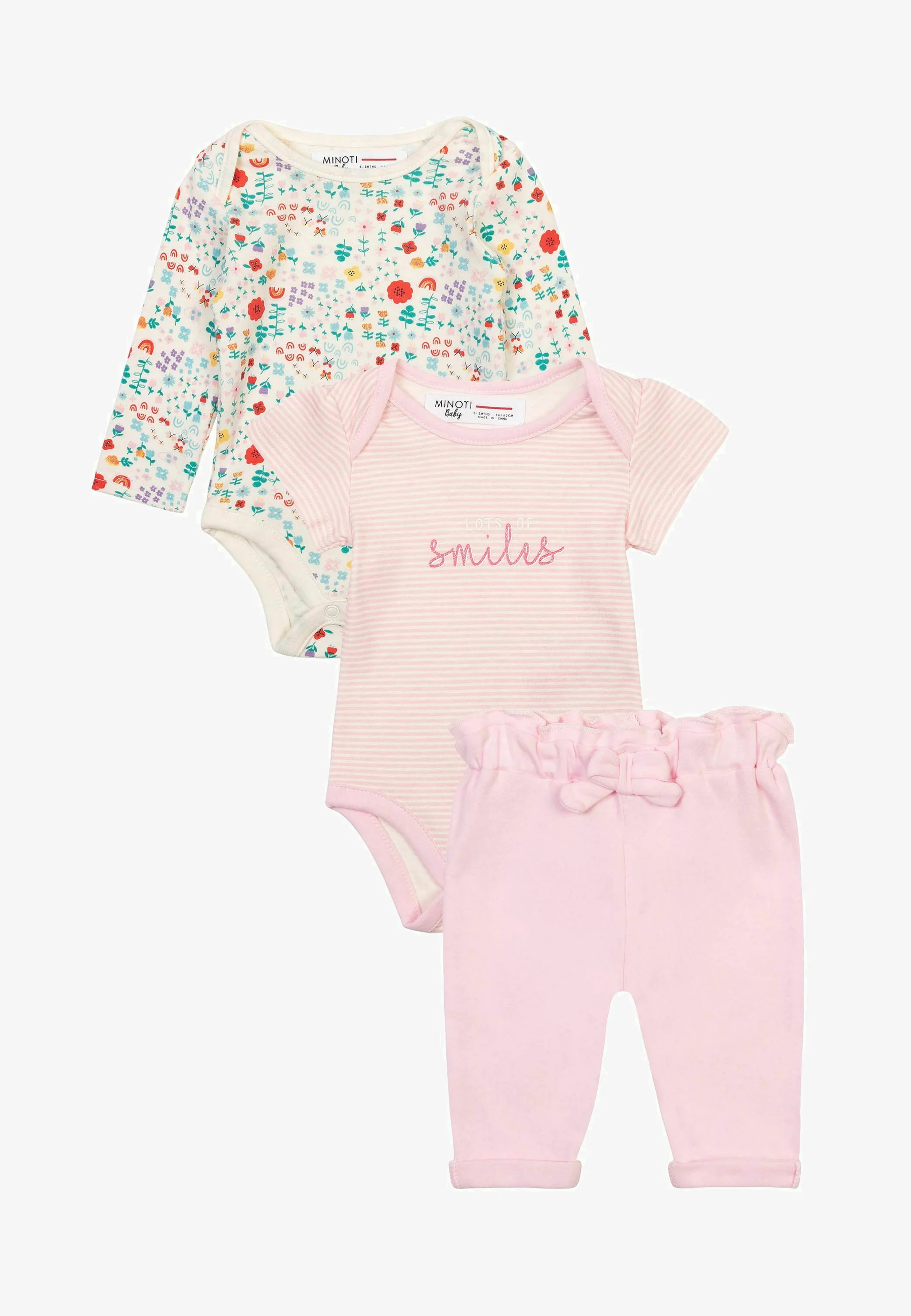 Conjunto de 3 piezas MINOTI - Pantalones