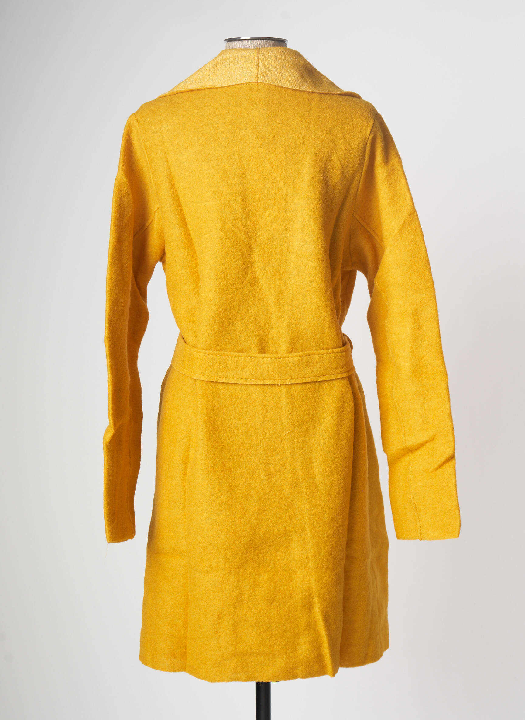Maloka Manteaux Longs Femme couleur jaune