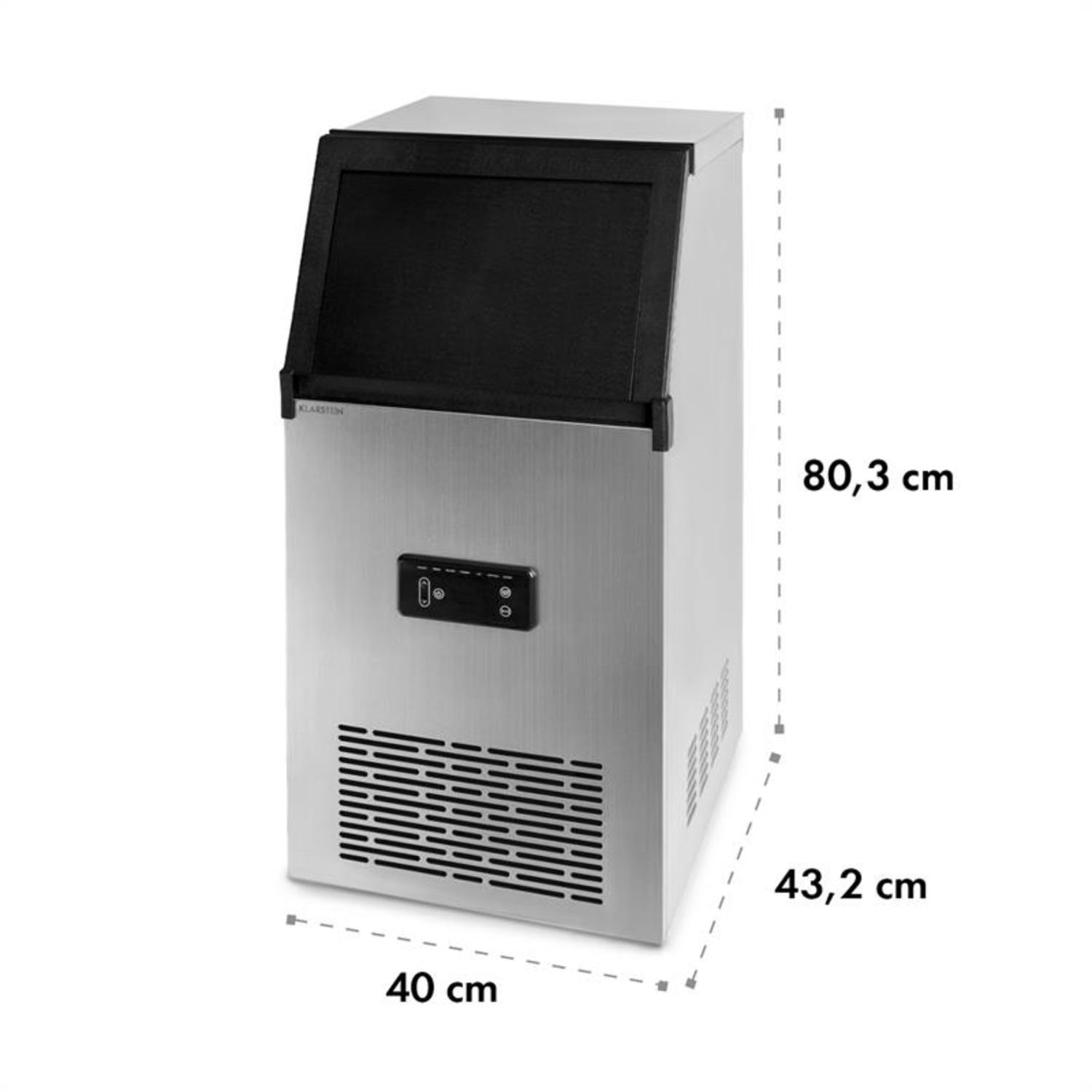 Klarstein Eiswürfelmaschine Glacial XL