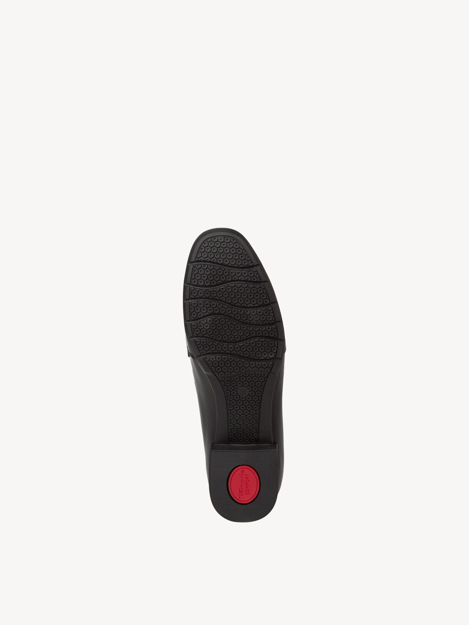 Slipper en cuir - noir