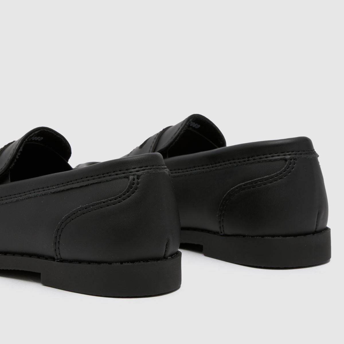 Schuh svarta blixtloafers för pojkar, småbarn