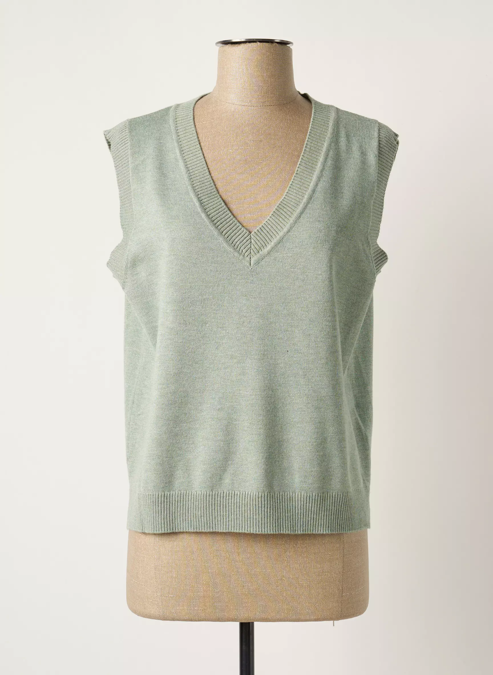 Jensen Pulls Femme couleur vert