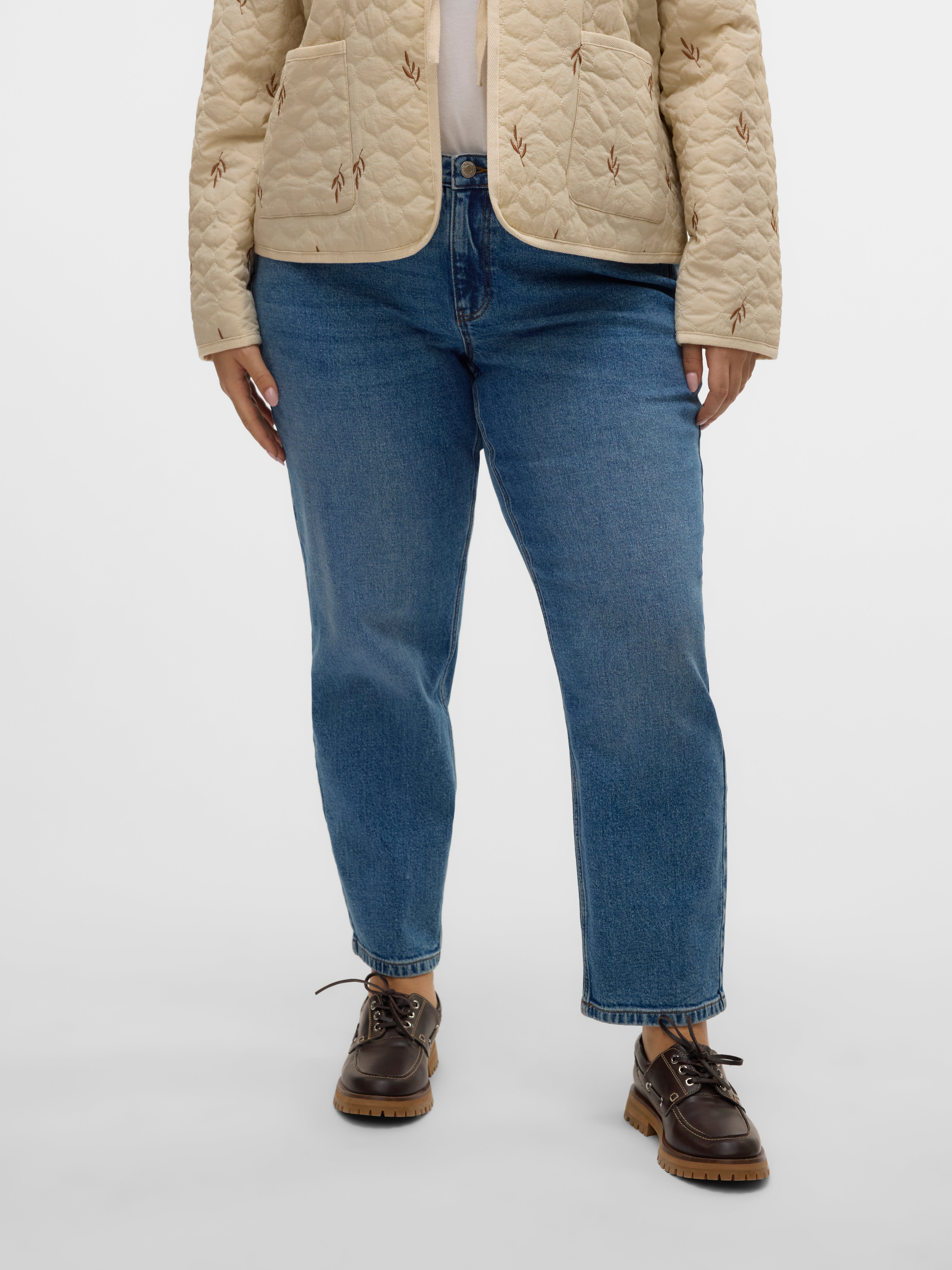 VMCKYLA Mid Rise Gerade geschnitten Jeans