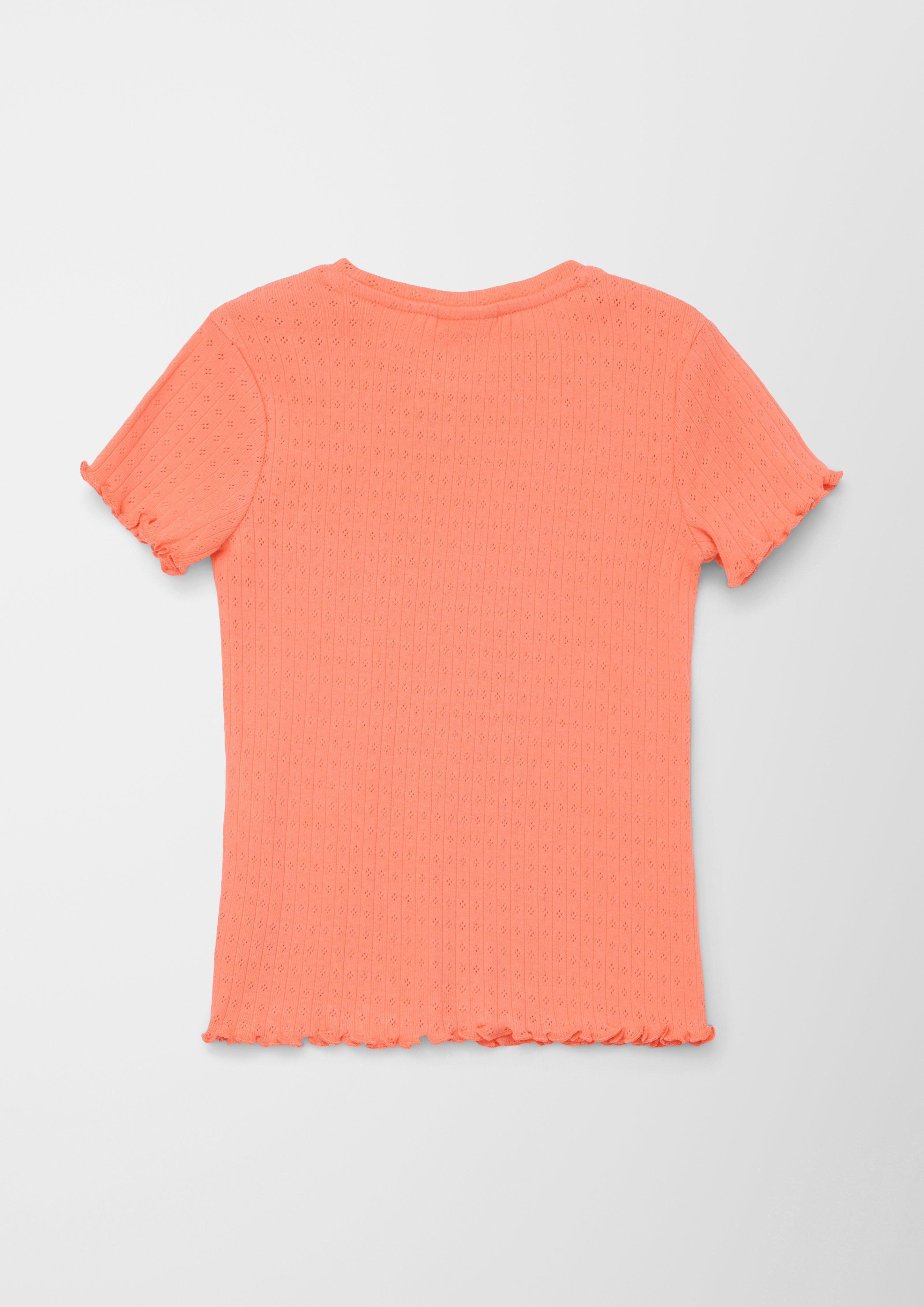 Strickshirt mit Ajourmuster  2127426-2034