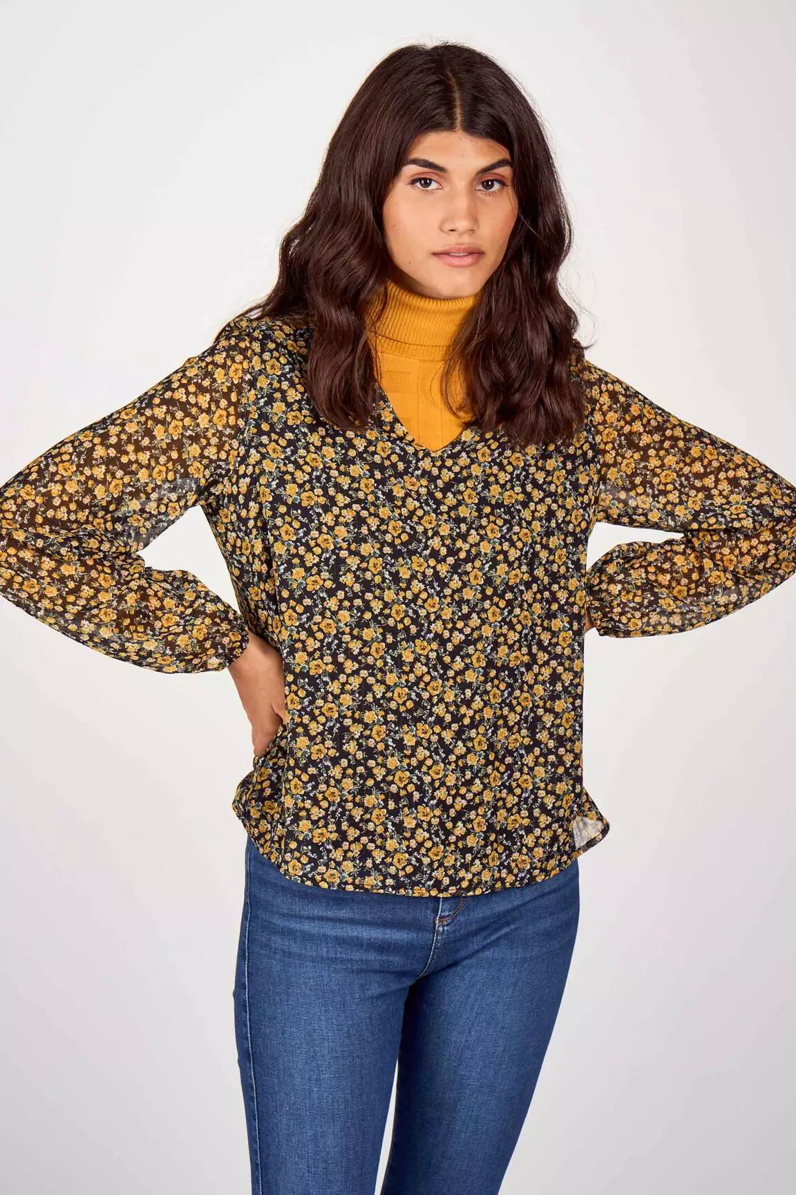 Vero Moda Blouses Femme couleur marron