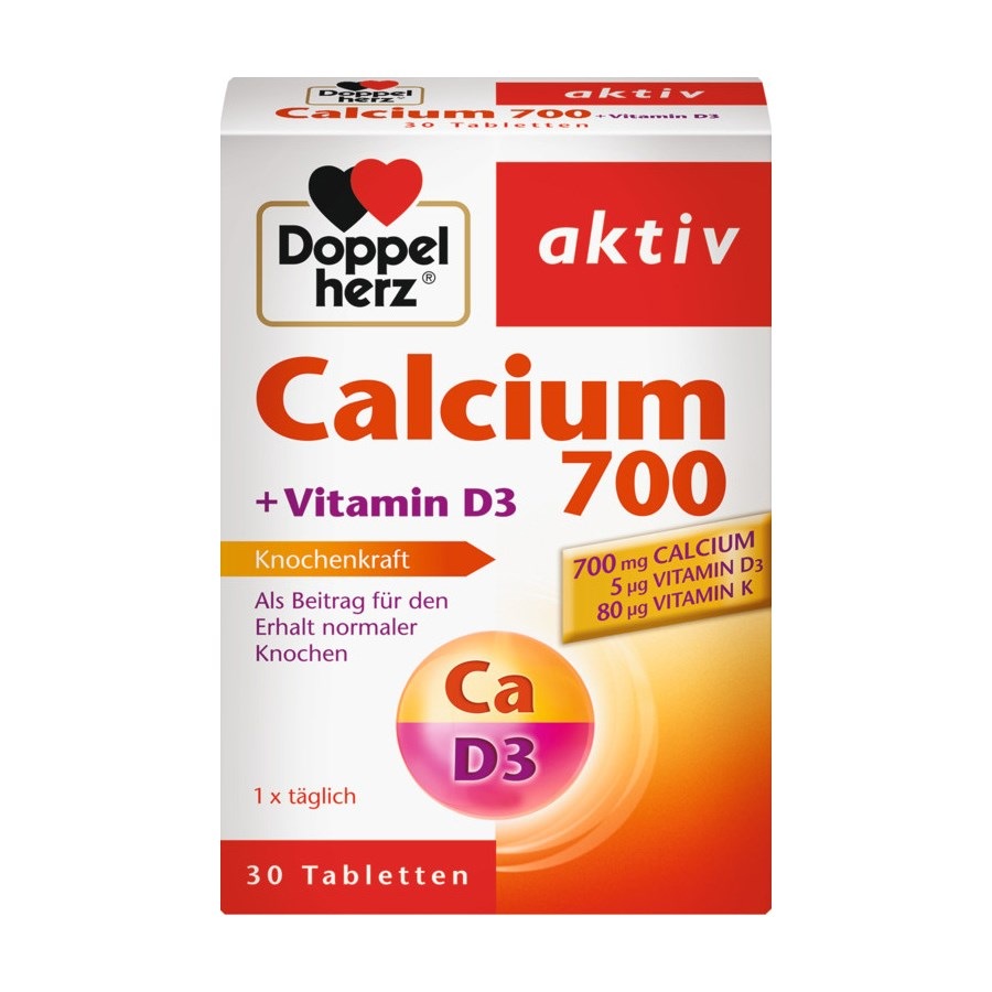 Calcium 700 + Vitamin D3 Tabletten