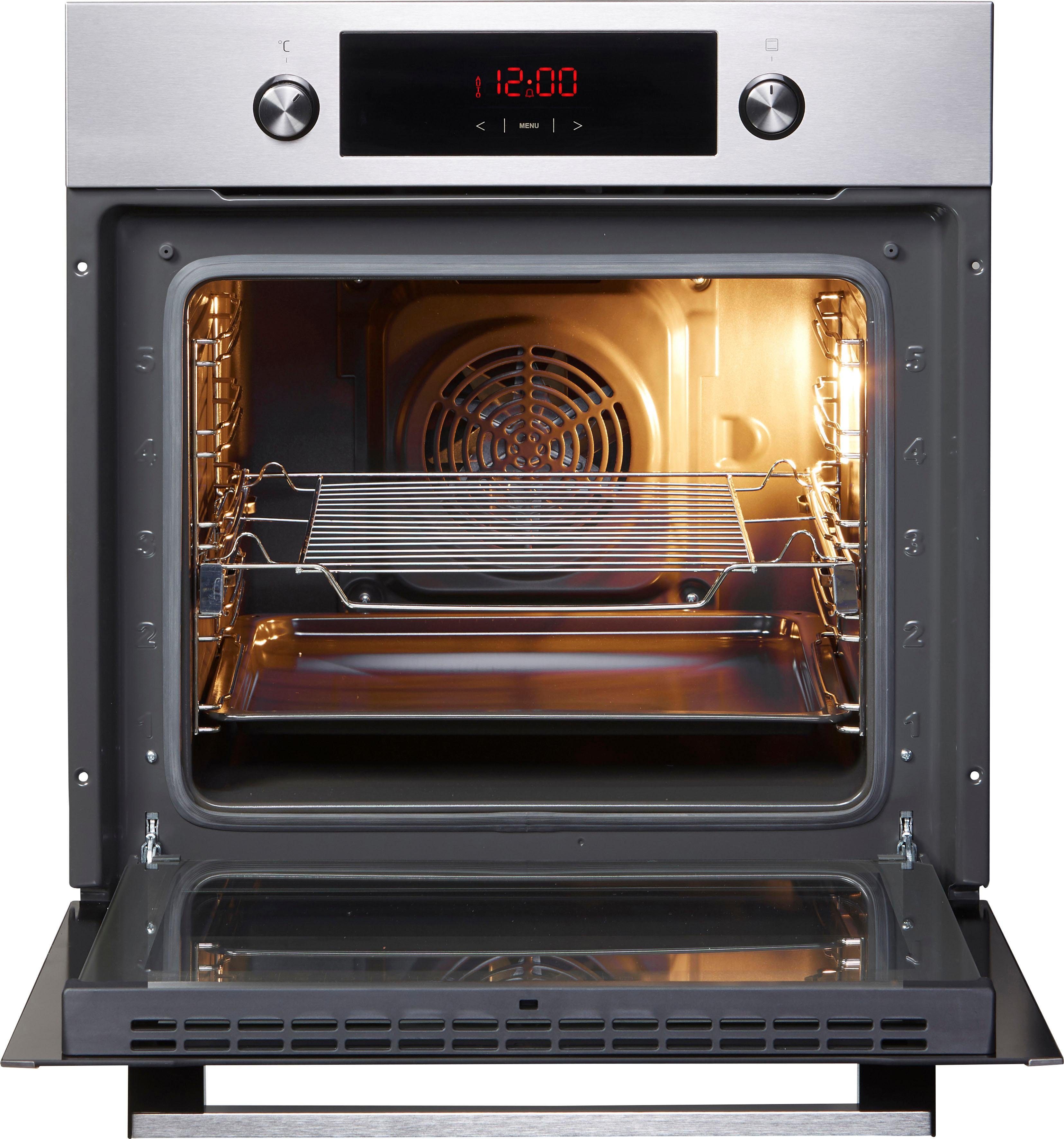 Amica Einbaubackofen EB 944 100 E, mit 1-fach-Teleskopauszug, Steam Clean