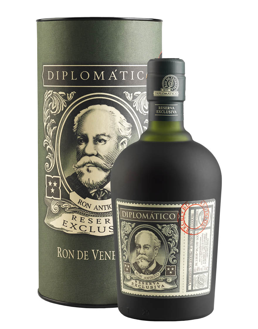 Ron de Venezuela DOC Reserva Exclusiva Diplomatico 0,7 ℓ, En Étui
