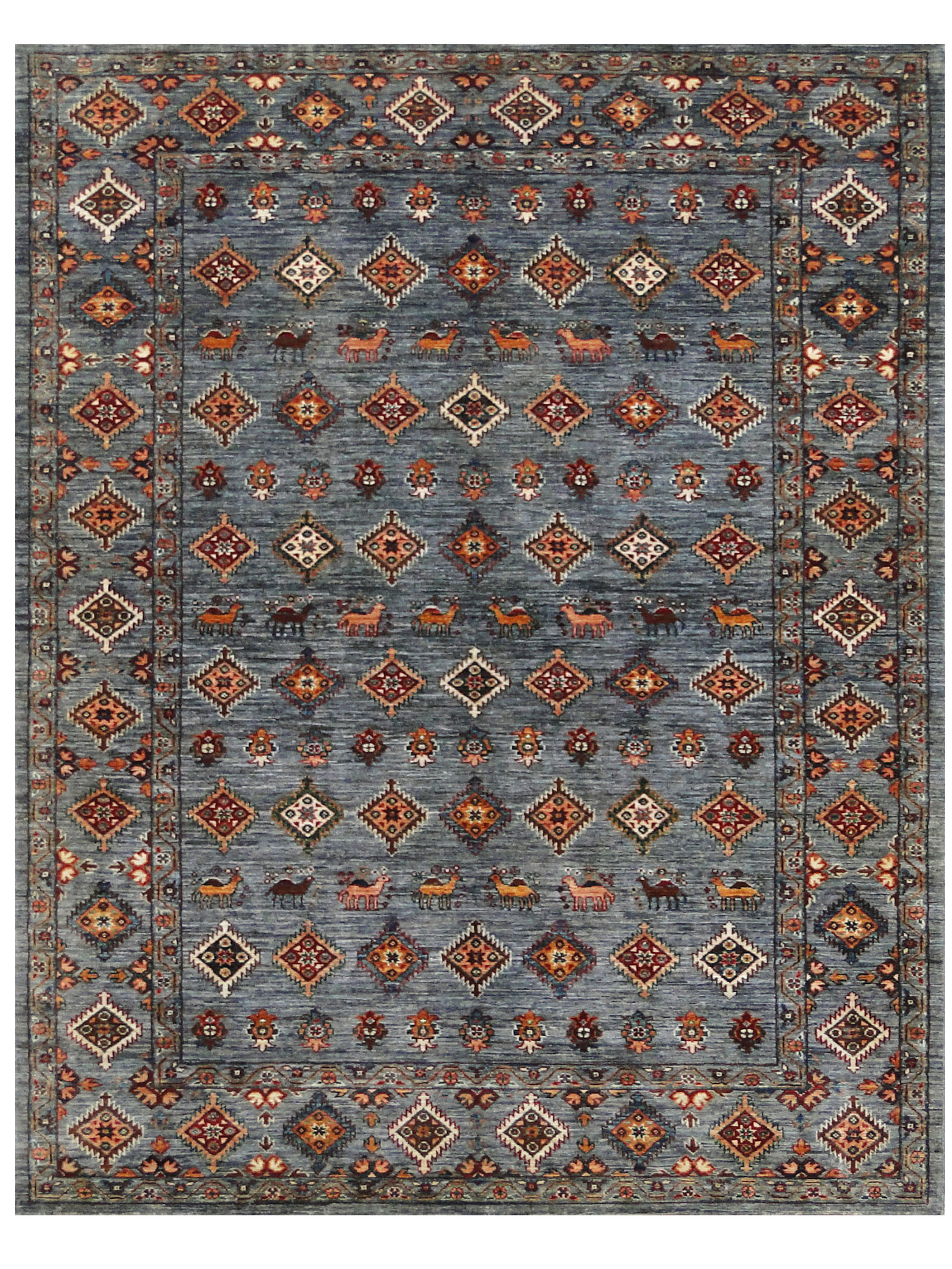 Chobi Schal ca. 170 x 242 cm, Unikat / Einzelstück