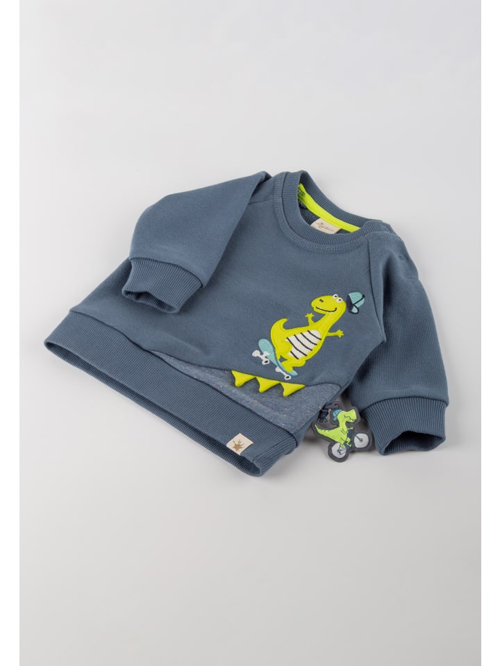 Sigikid Sweatshirt Sporty Dino in Blau günstig kaufen