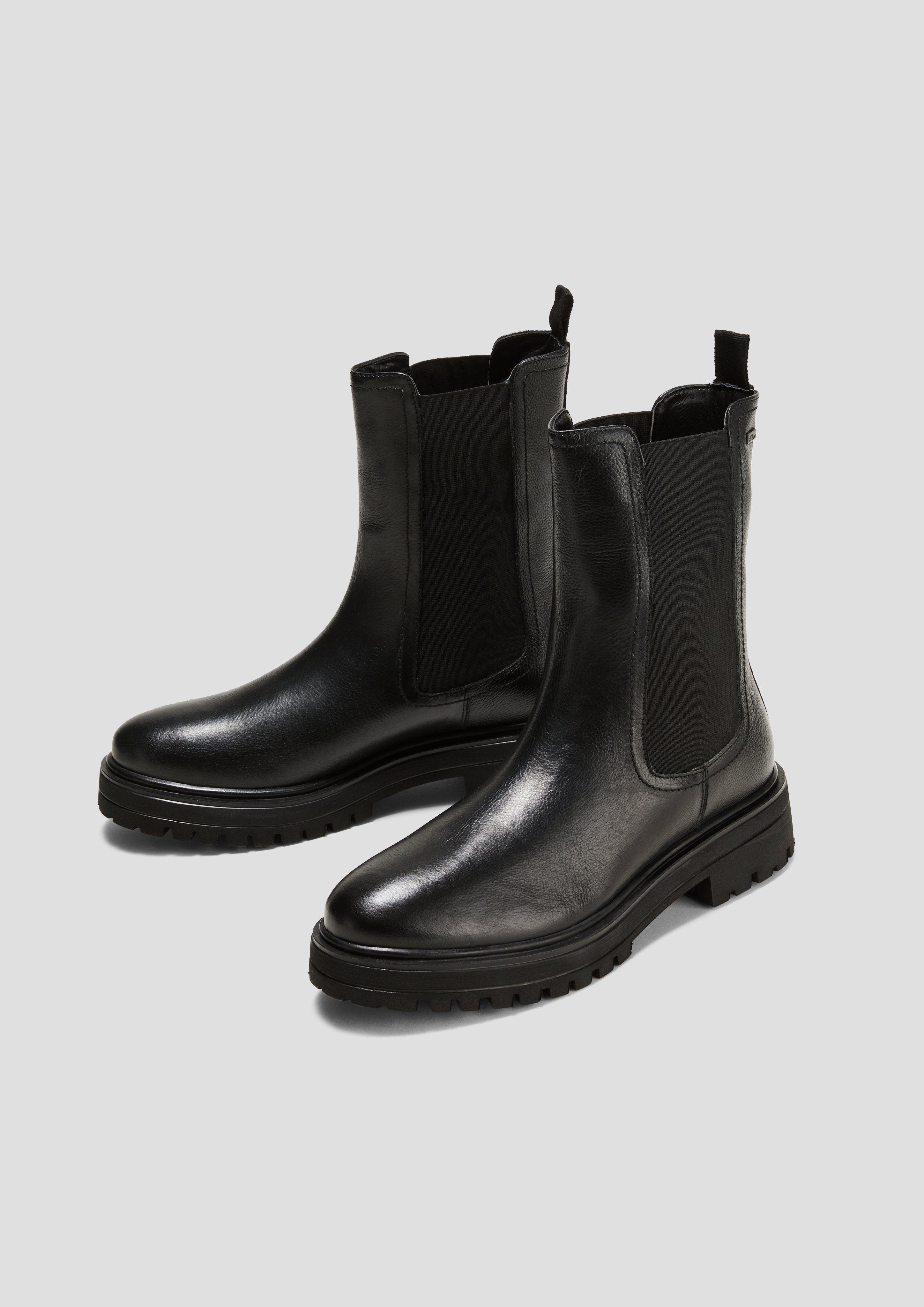 Chelsea Boots aus Glattleder  6008323-001