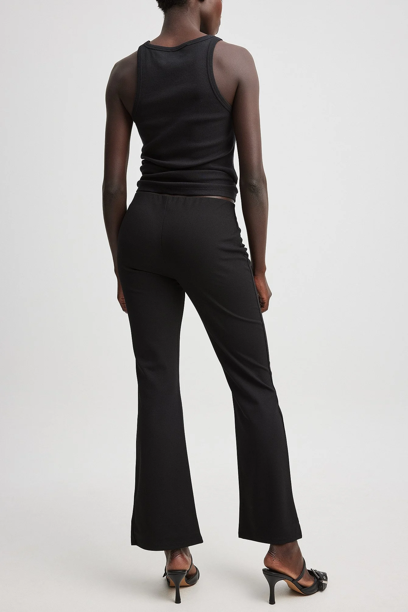 Jersey-Hose mit niedriger Taille