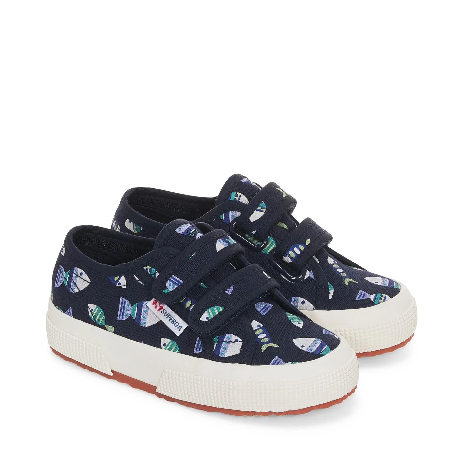 2750 KIDS STRAPS CANDY FISH-BLUE NAVY CANDY FISH