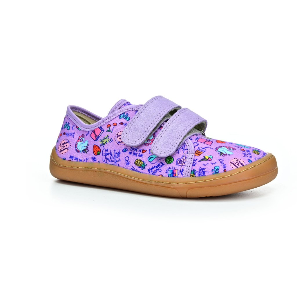 Froddo G1700379-7 Lila Canvas Barfußschuhe