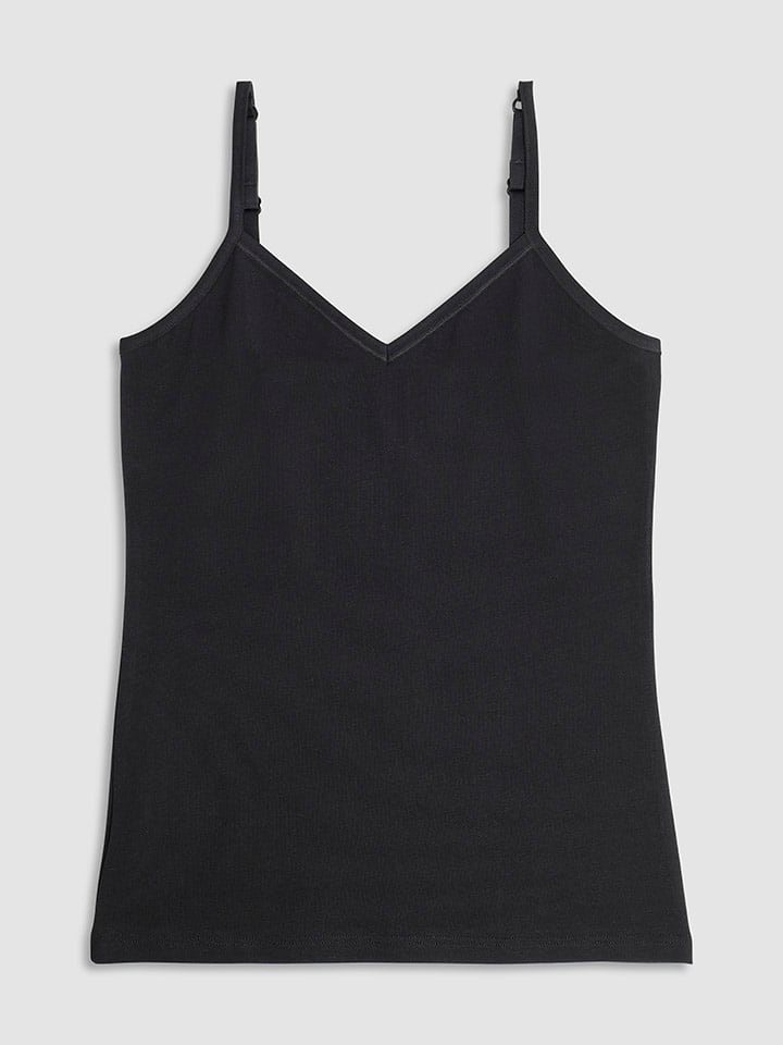 COTONELLA Hemdchen in Schwarz günstig kaufen