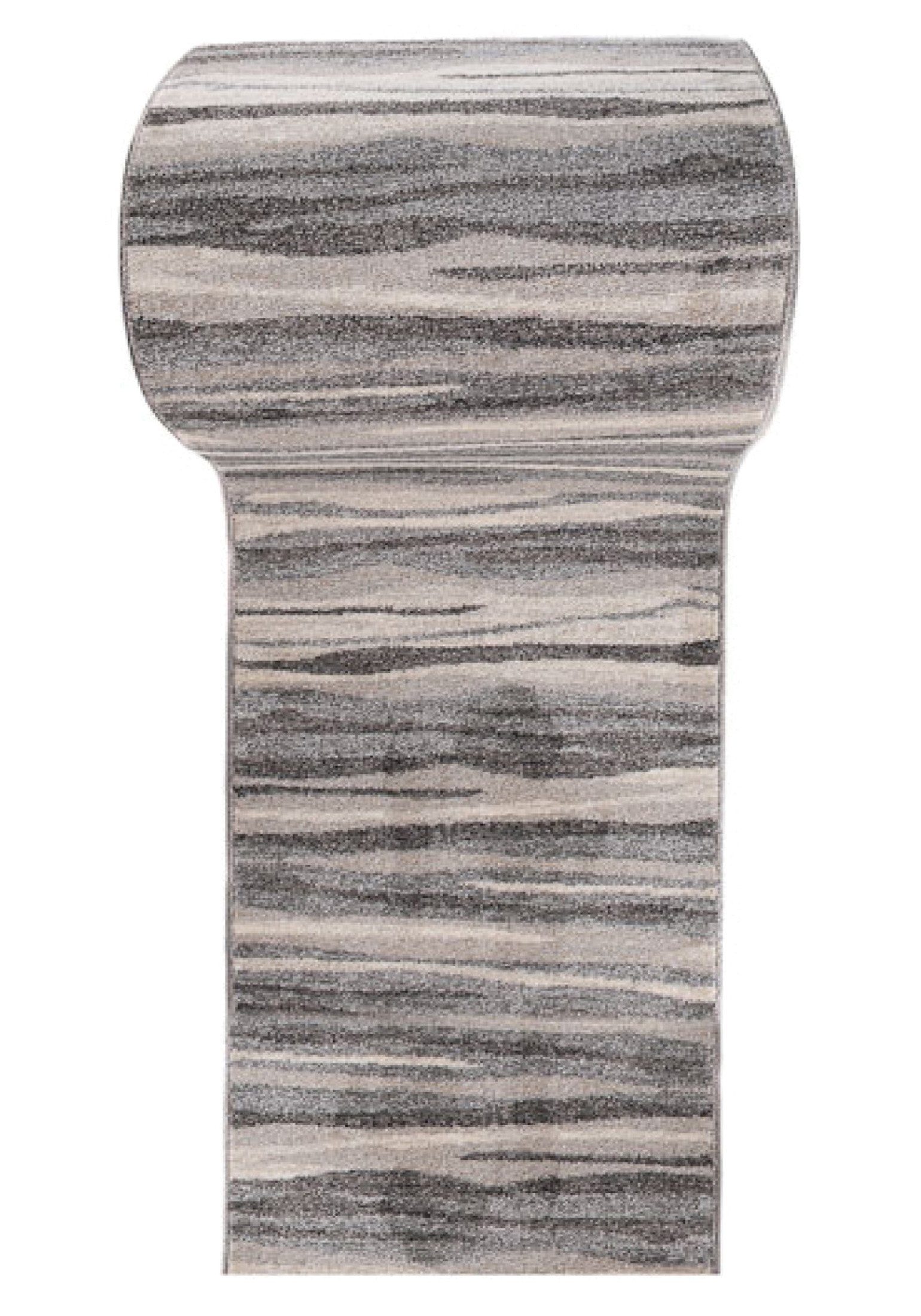 Läufer Läufer Flurläufer Modern für Vorzimmer, Küche - Grau, Mazovia, 120 x 100 cm, Kurzflor, Meterware, Höhe 10 mm, Kurzflor - niedrige Florhöhe