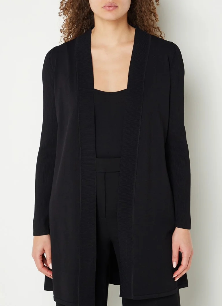 Cardigan Phase Eight Lauren cu crăpături și talie elastică