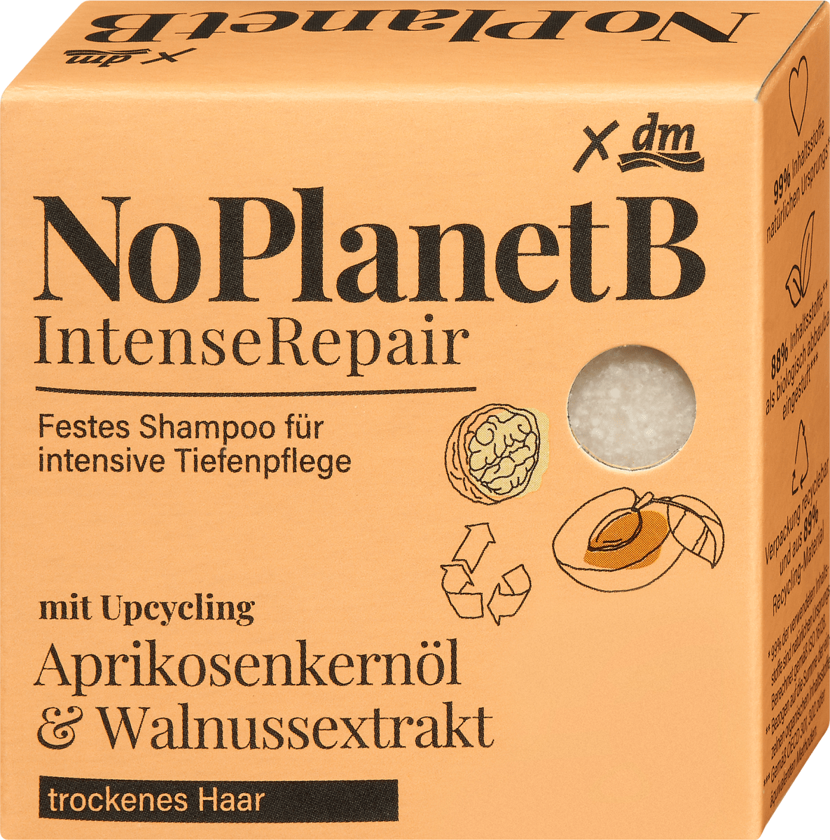 Festes Shampoo Intense Repair, 75 g