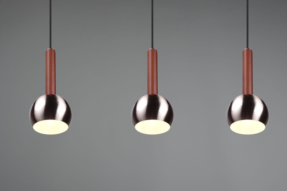 Cinque 3-flg Pendelleuchte Ciliana