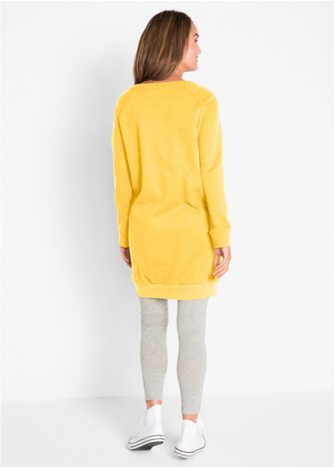 Sweatkleid mit Raglanärmeln