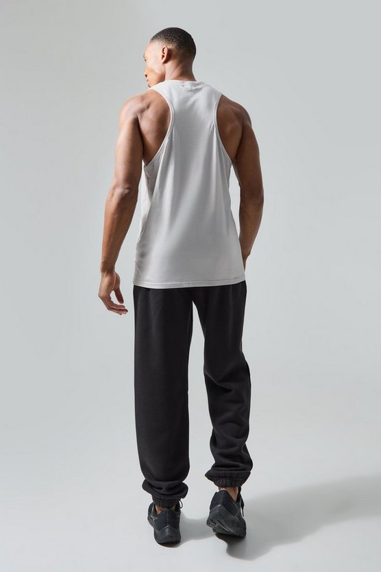 Man Active Gym Racer Tank