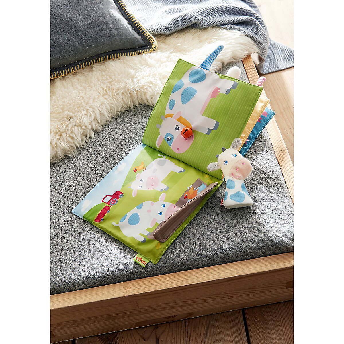 HABA 306085 Stoffbuch Bauernhof
