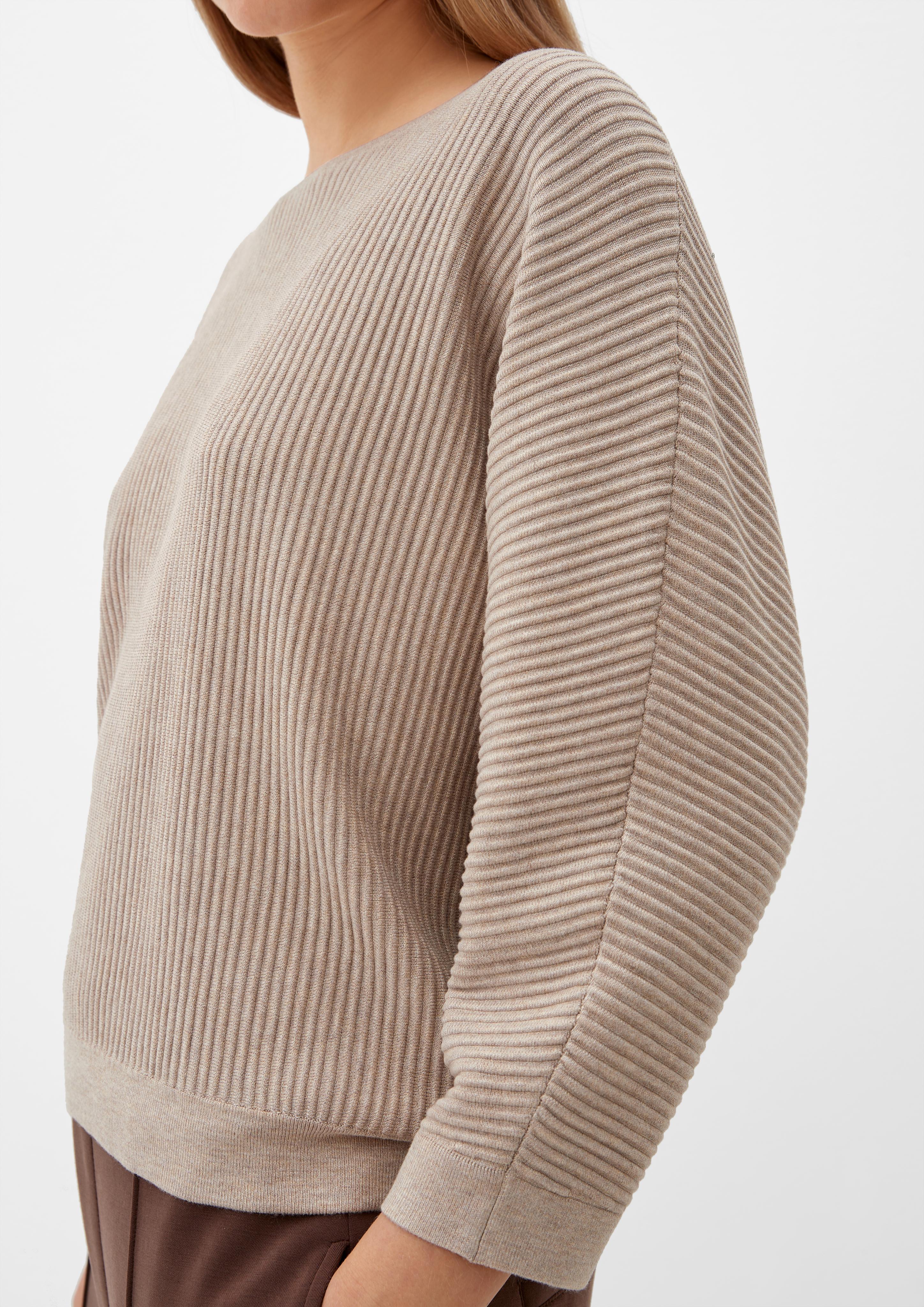 Strickpullover mit U-Boot-Ausschnitt  2129710-81X0