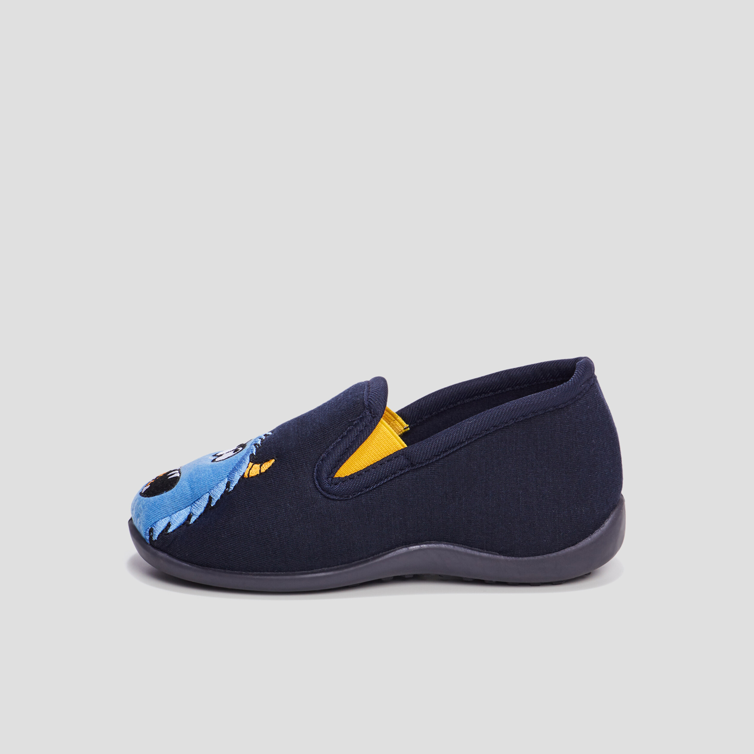 Chaussons sans gêne bleu garçon | La Halle