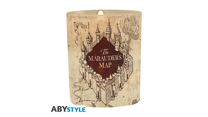HARRY POTTER - Kerze - Marauder's Map