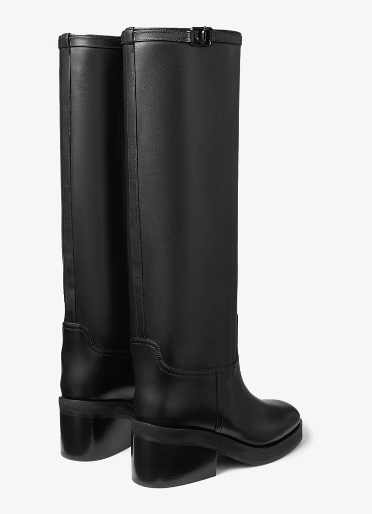 Stivali Jimmy Choo Yasmin KB 70 in pelle di vitello