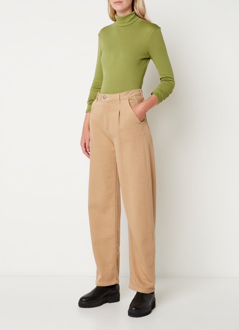 Camicia a maniche lunghe Benetton con colletto